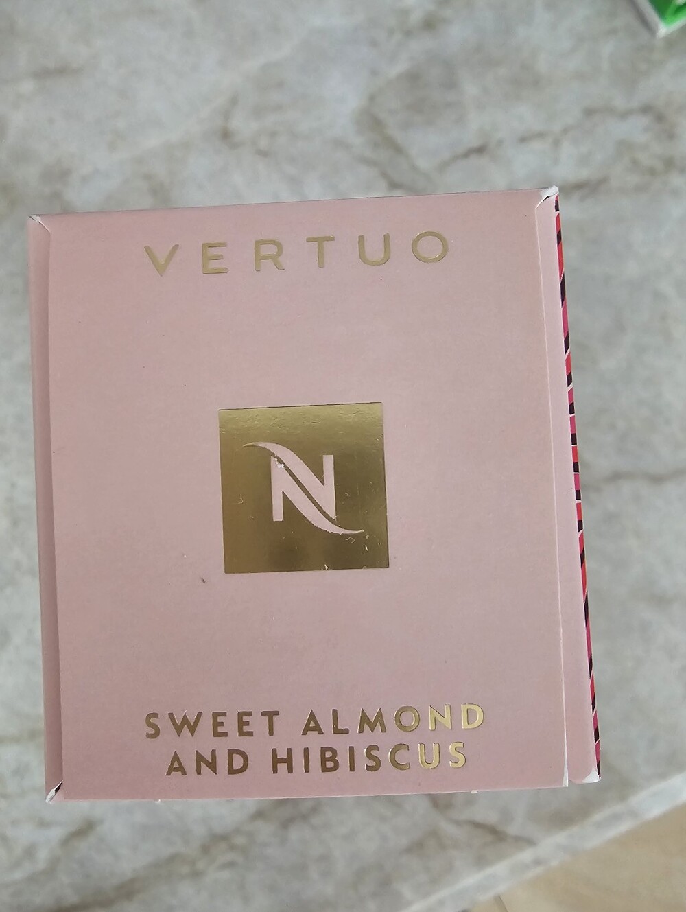 Brand New* Nespresso Vertuo Sweet Almond & Hibiscus Flavored Coffee
